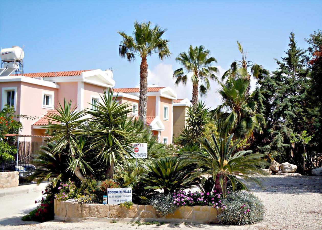 Rododafni Villas Klorakas ภายนอก รูปภาพ
